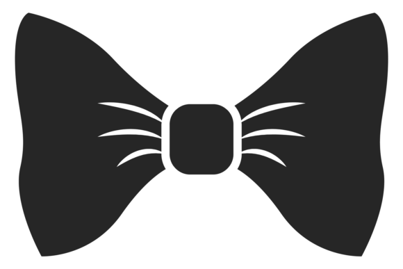 Download Bow Tie Black Silhouette Icon. Necktie S - Premium Resources
