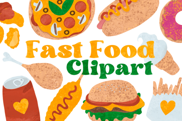 Download Fast Food Clipart Free - Fast food Collection