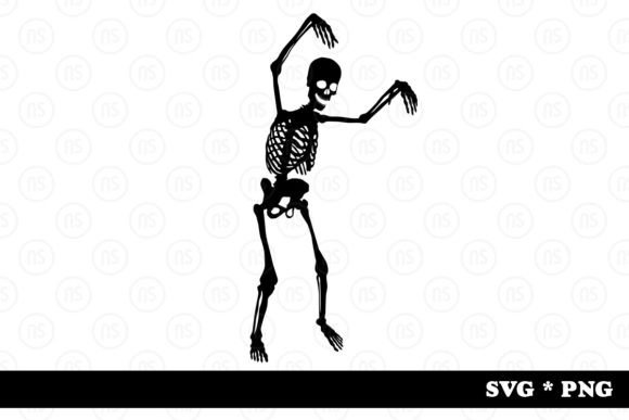 Download Silhouette of a Zombie Skeleton. - Zombie Collection